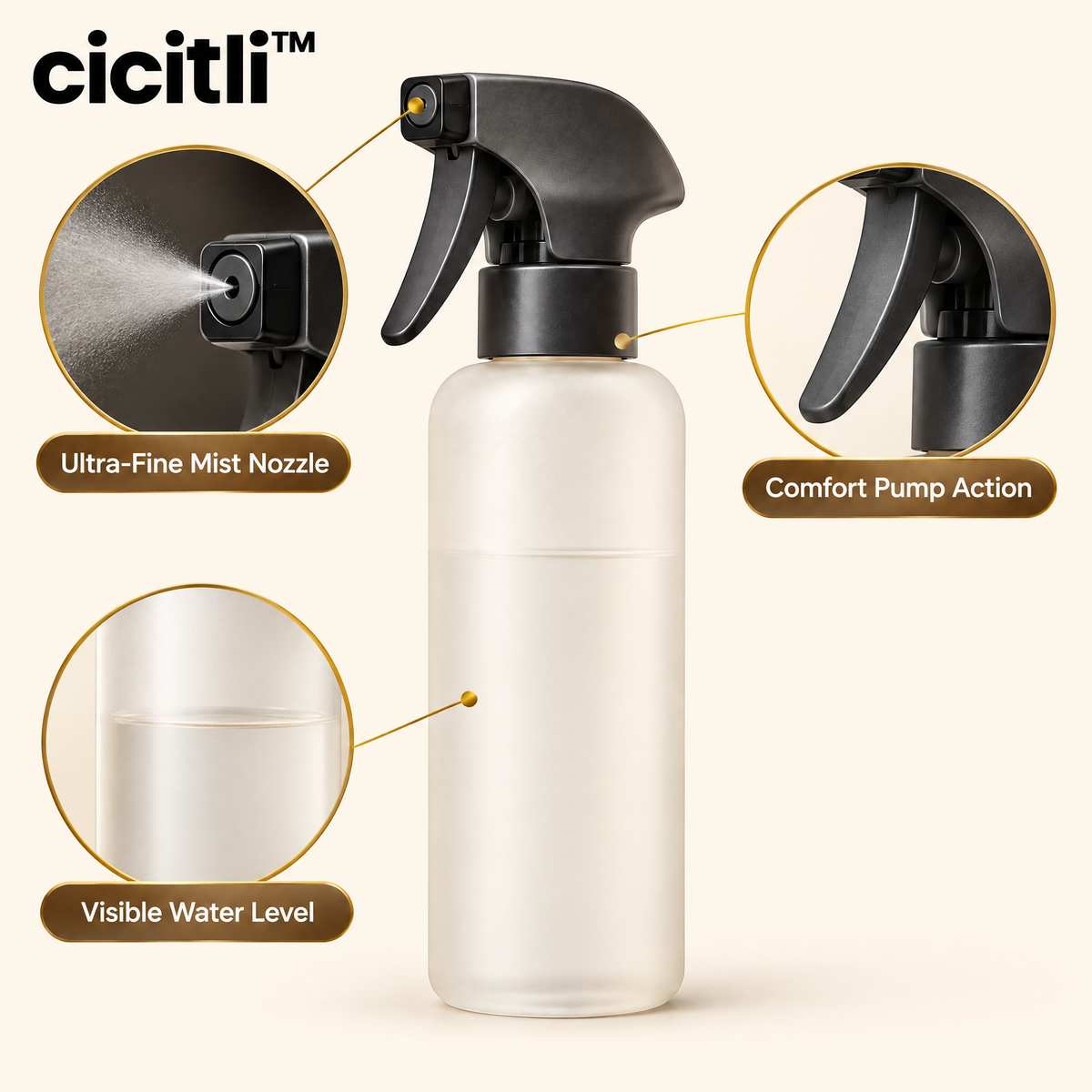cicitli™ LeafMist Fine Plant Mister