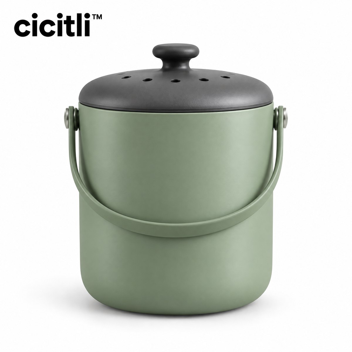 cicitli™ CompostTurn Countertop Compost Caddy