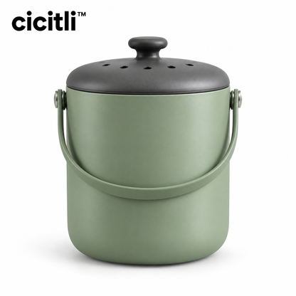 cicitli™ CompostTurn Countertop Compost Caddy