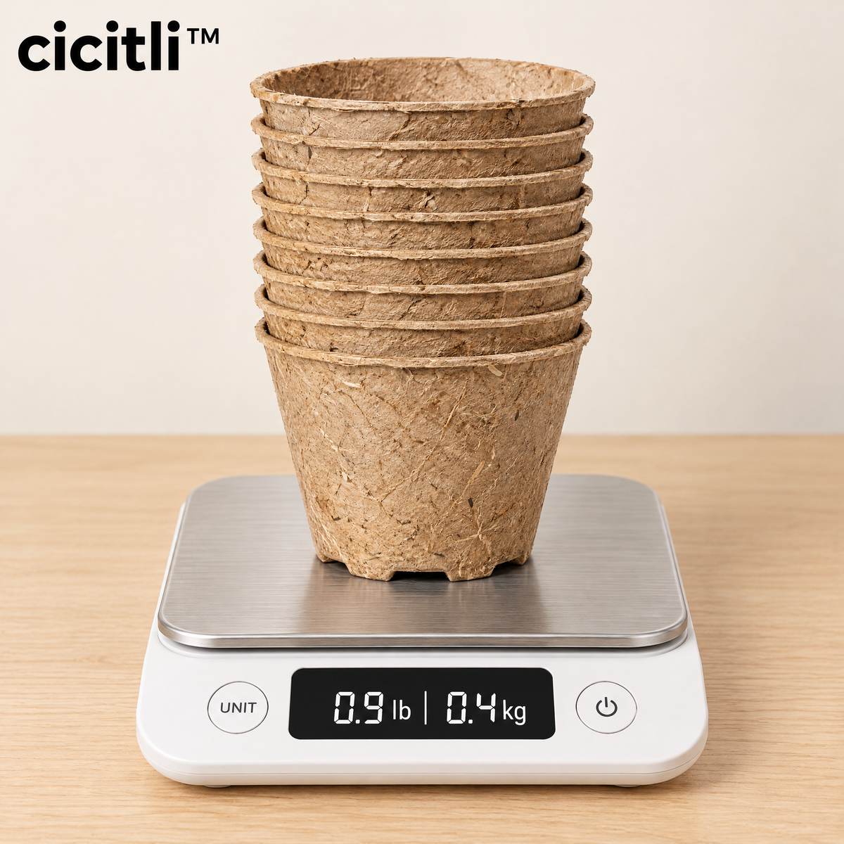 cicitli™ PlantPod Biodegradable Nursery Pots